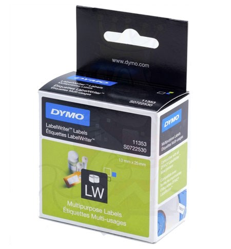 S0722530 - 25mm x 13mm Multipurpose Labels