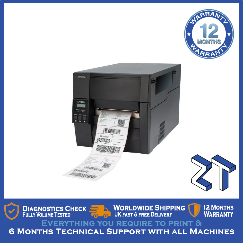 Citizen CLP-7201e Label Printer | USB | High Performance | Industrial