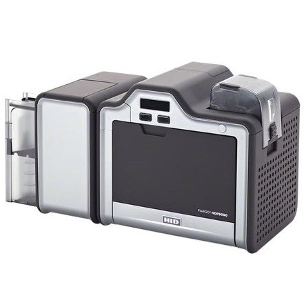 Fargo HDP5000 Dual-Sided Retransfer ID Card Printer & Badge Maker