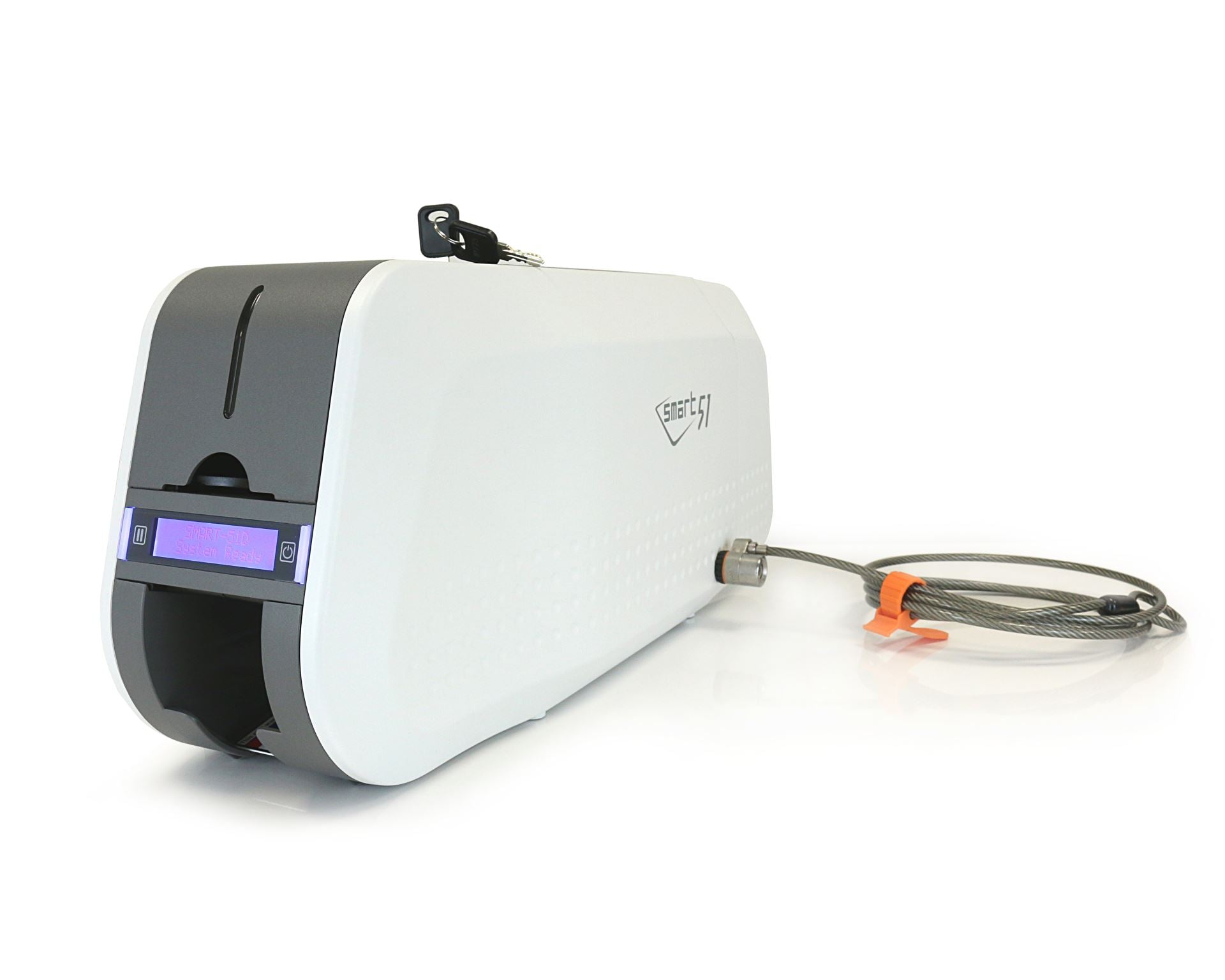 Smart-51D Dual-Sided Printer | Contactless, Ribbon Lock & Security
