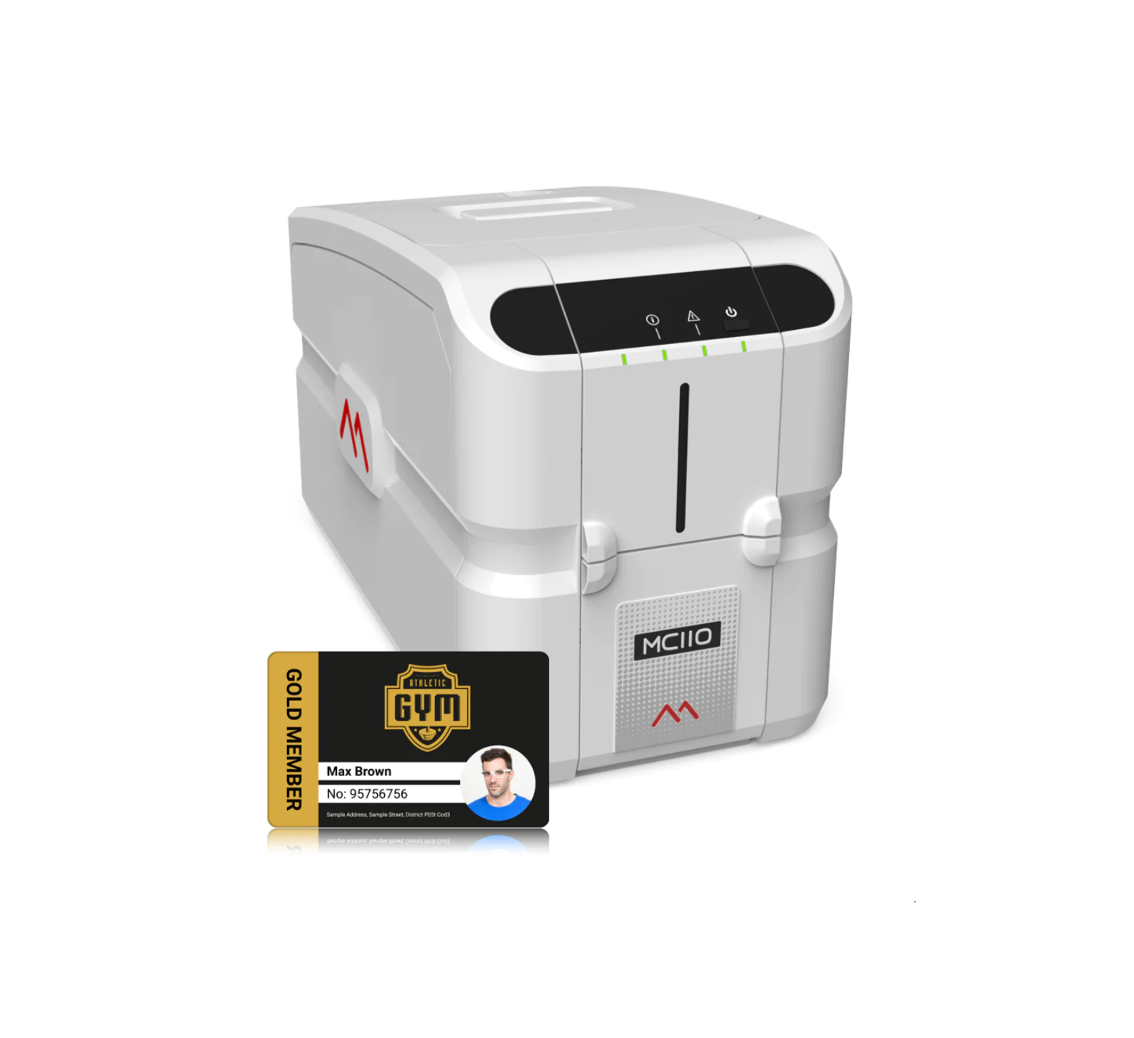 Matica MC110 Dual Sided ID Card Badge Printer Starter Pack Tech Sup matica-mc110-dual-sided-id-card-badge-printer-starter-pack-tech-sup