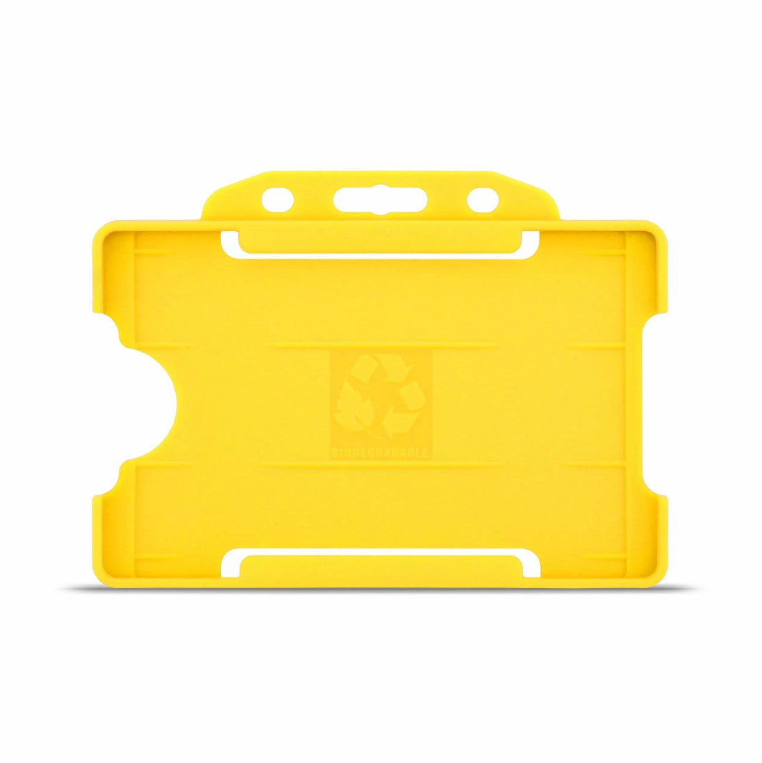 Eco Degradable ID Card Holders – Single-Sided Landscape CR80 - 1-1000