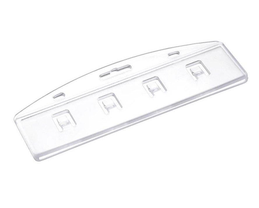 Clear Enclosed Half Card Holders (Pack of 100)