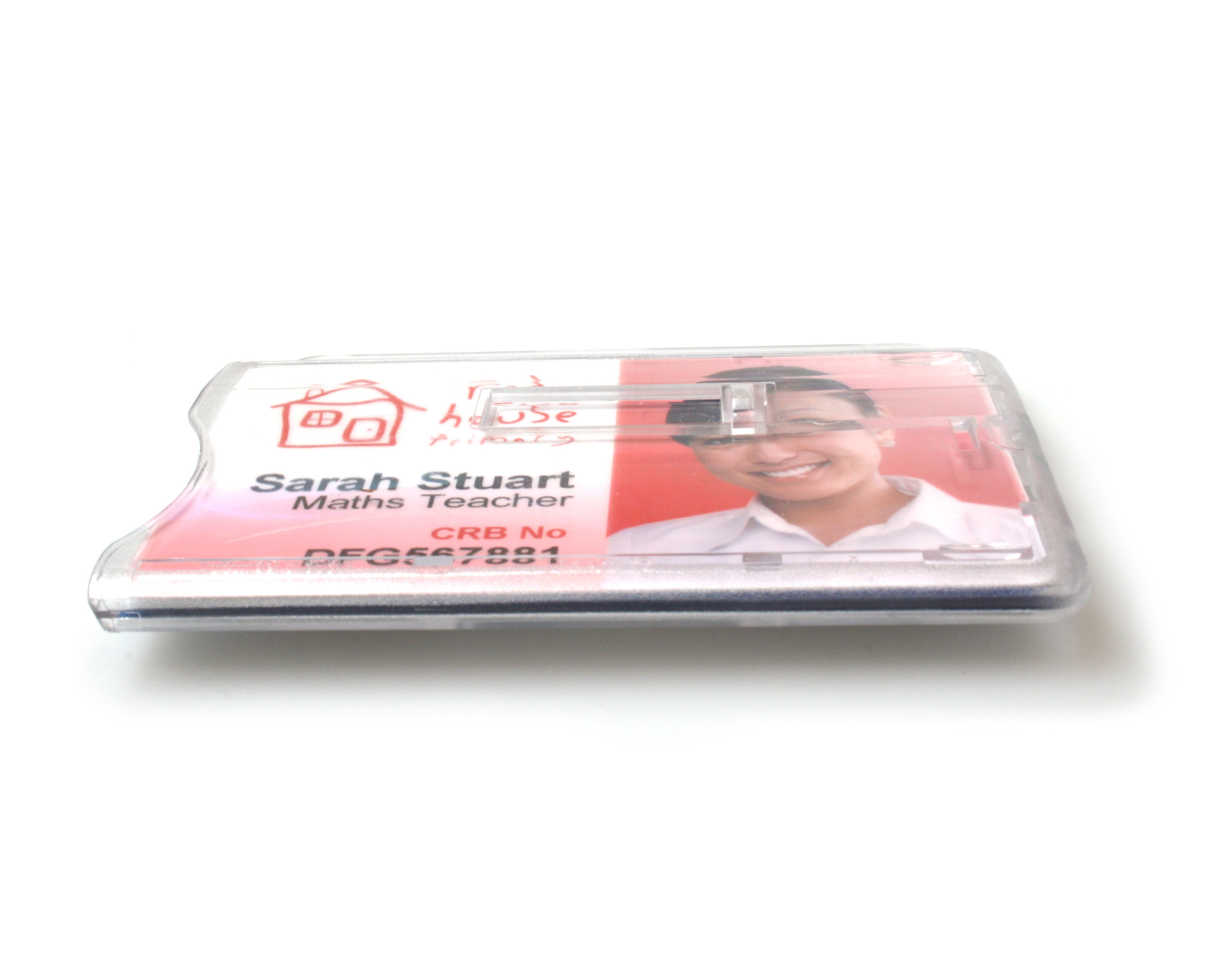Enclosed Holders with Double Slider Bar, Clear Slider, Premium - Landscape, Horizontal (Pack of 100)