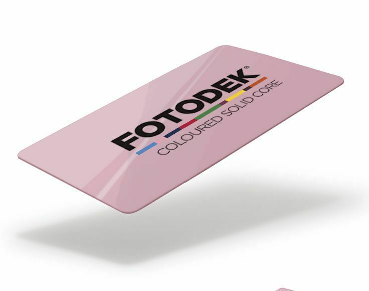 FOTODEK Solid Coloured Core | Marshmallow | 760 Mic | - 100 Pack