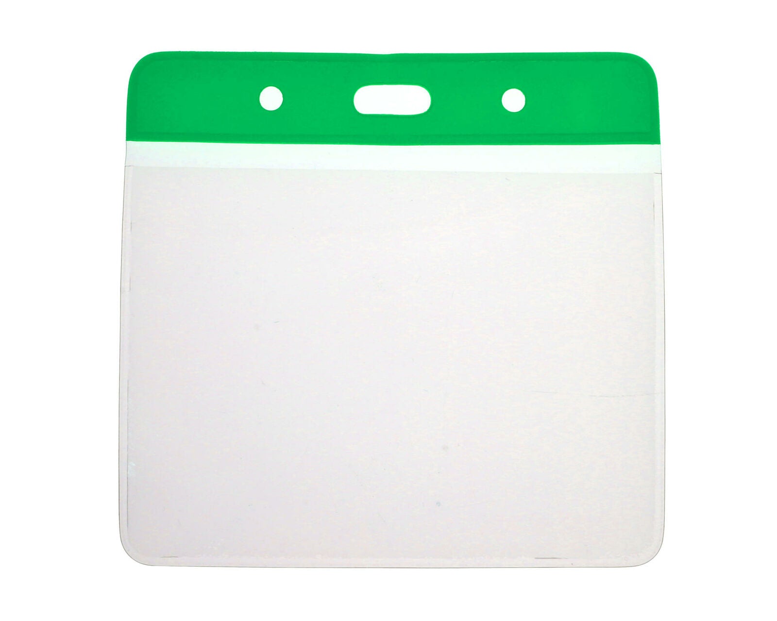 Vinyl Green Top Card Holders - 91x65mm (Pack of 100)