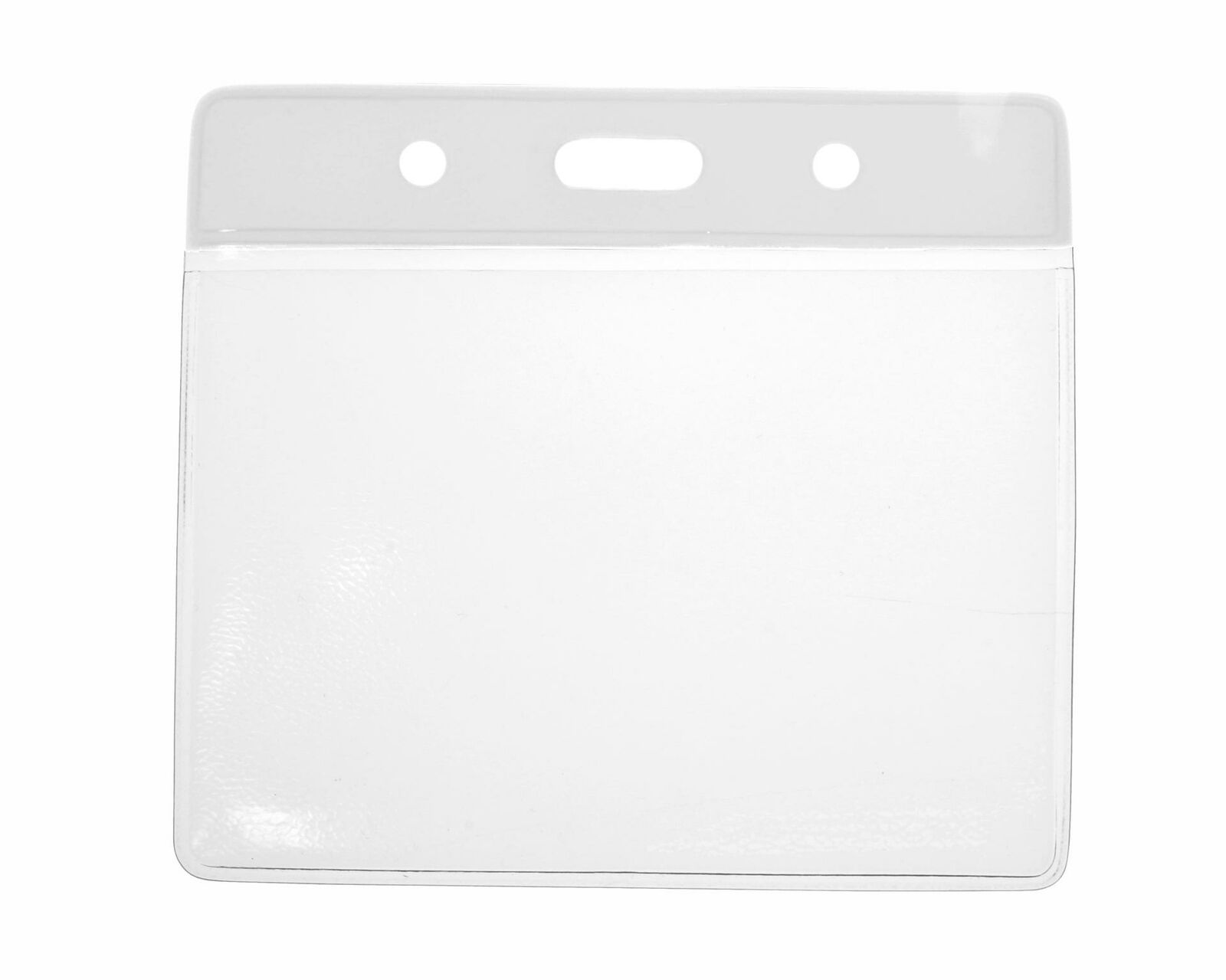 Vinyl White Top Card Holders - 91x65mm (Pack of 100)