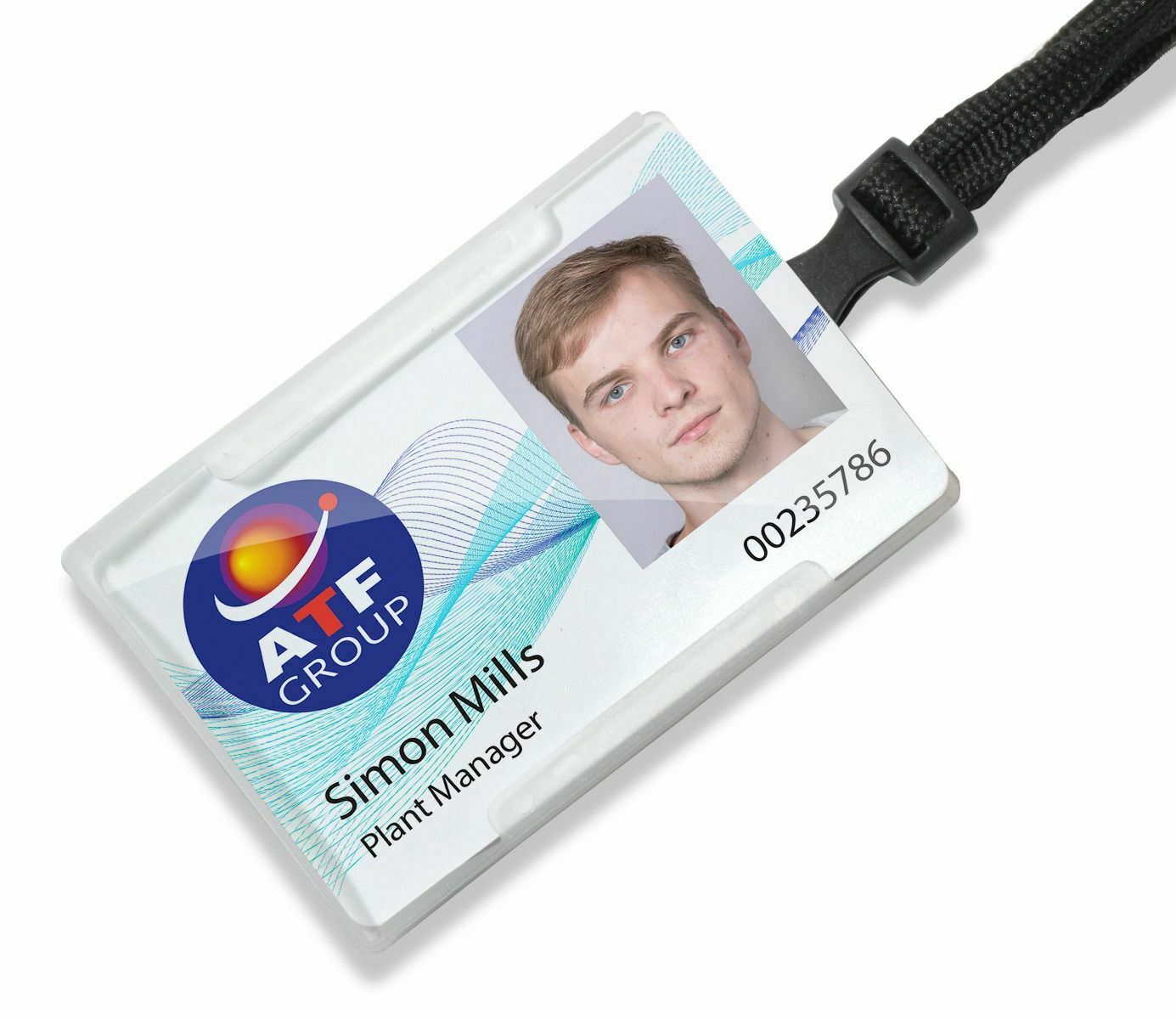 White Multi Card Badge Holder - Landscape and Portrait - 100 Pack