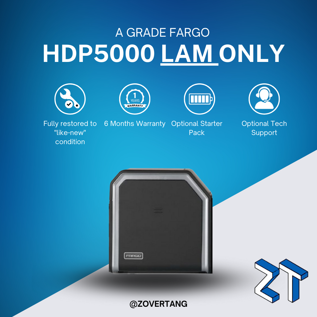 Fargo HDP5000 ID Printer Laminator Unit Upgrade