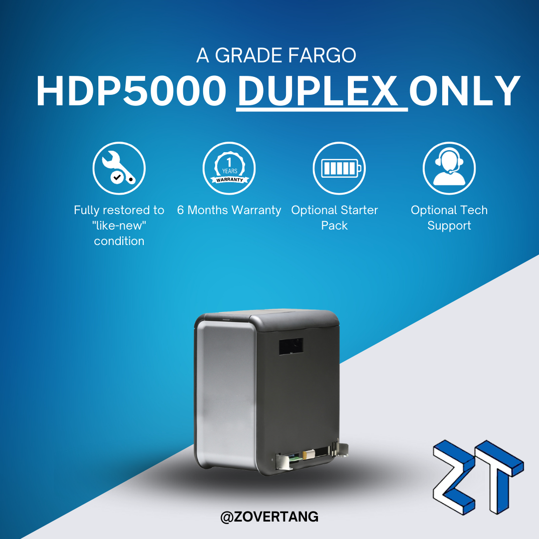 Fargo HDP5000 Duplex Unit Upgrade for Dual-Sided Card Printing