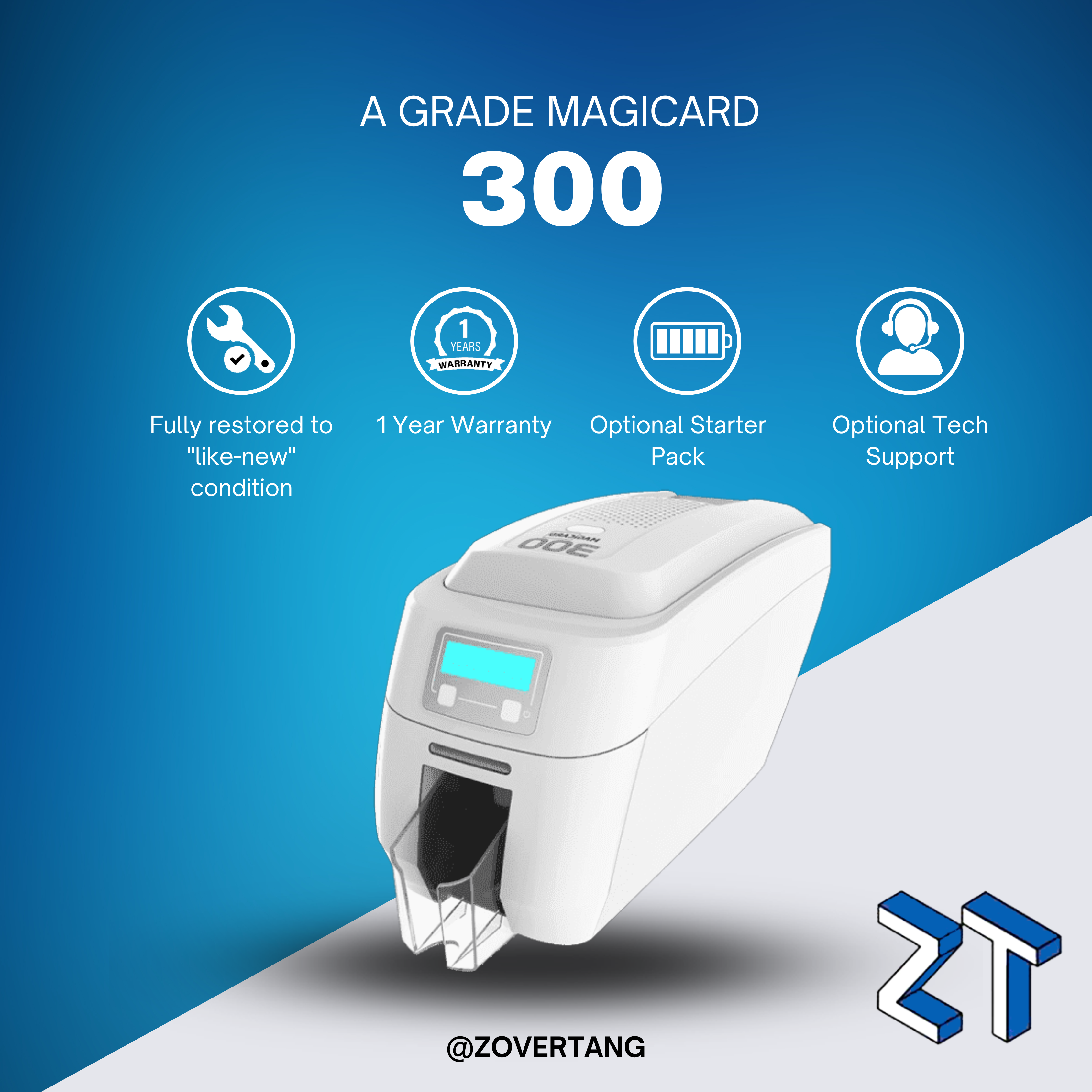 Magicard 300 Dual-Sided ID Card Printer | Badge Printing