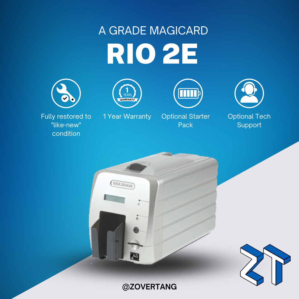 ID Card Printers from £400 New & Refurbished - Zovertang