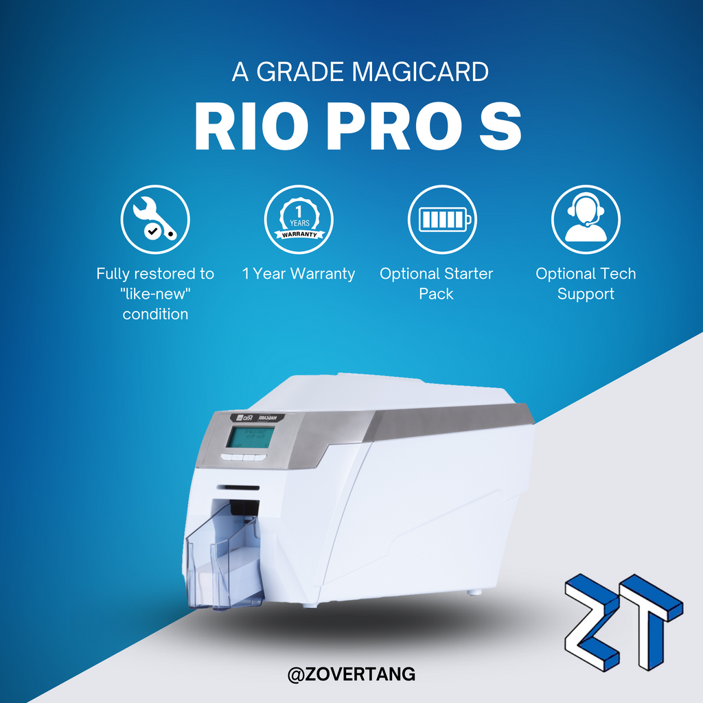 Magicard Rio Pro Single-Sided Plastic ID Card Printer - Badge Printing