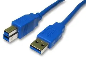 Printer Cable USB 3.0 A Male to B Male - Blue 2 Metre