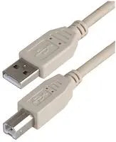 Printer Cable USB 2.0 - Beige 2 Metre
