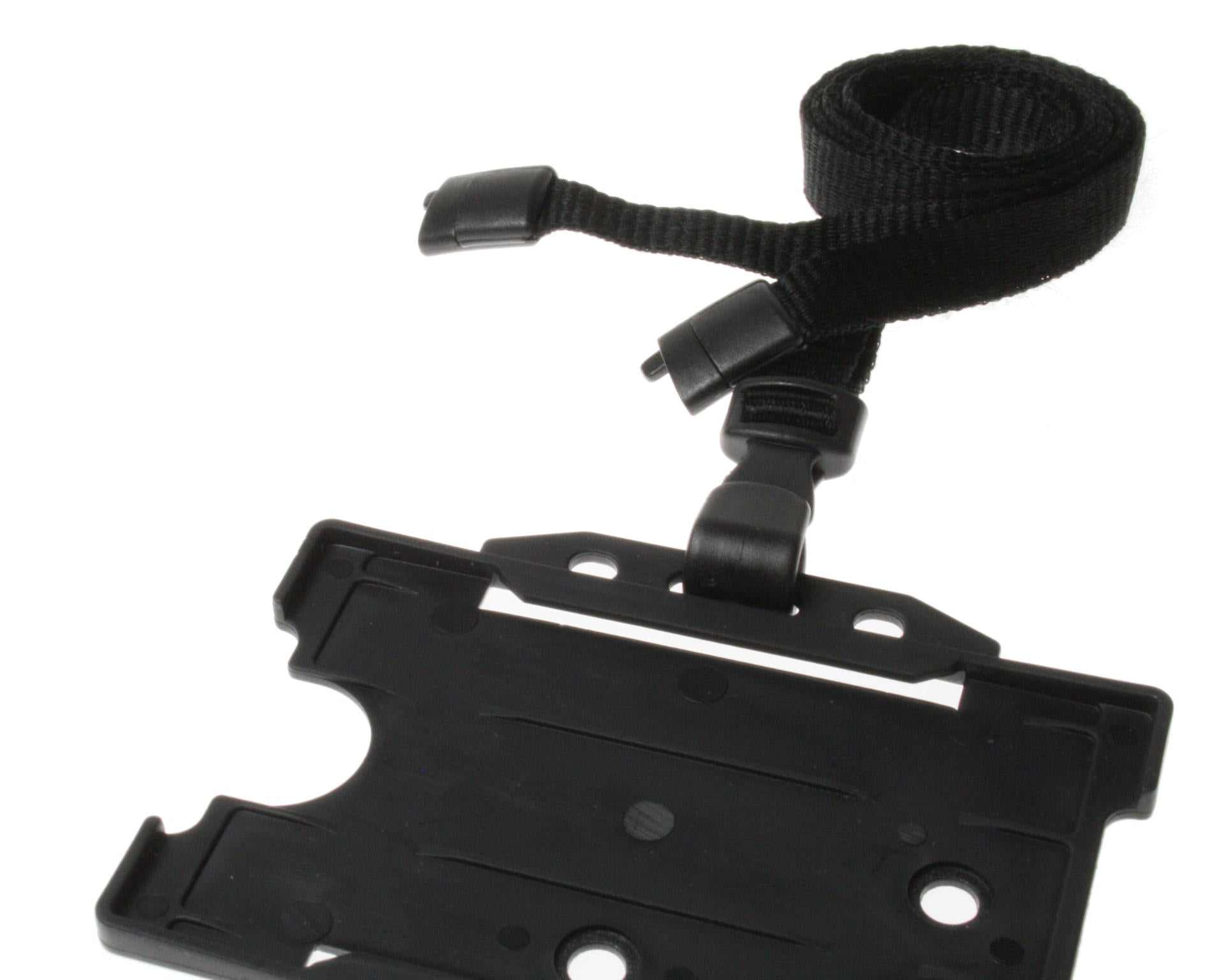 10mm Recycled Plain Lanyards  - Any Colour - with Plastic J Clip - Packs 1 - 100