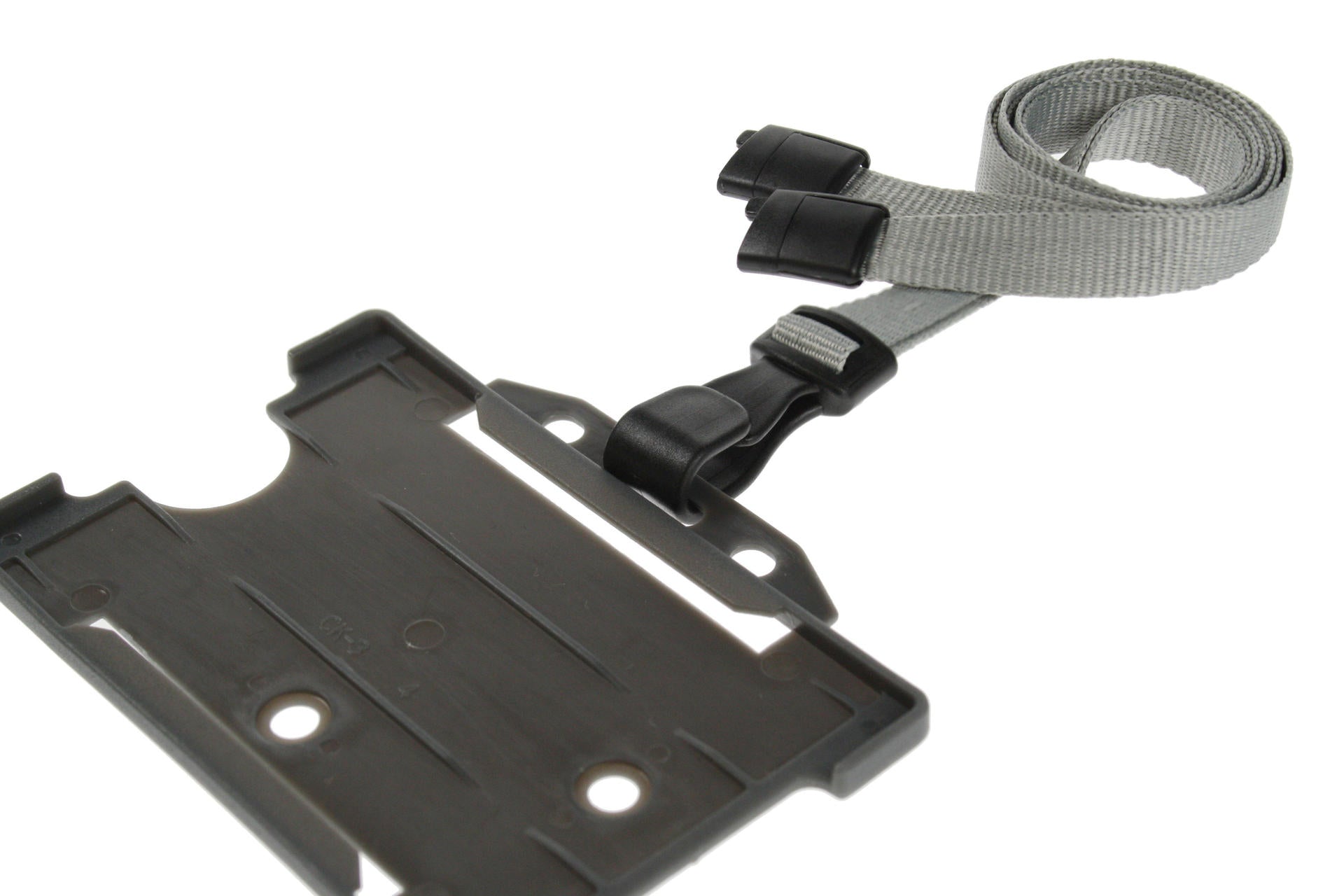 10mm Recycled Plain Lanyards  - Any Colour - with Plastic J Clip - Packs 1 - 100