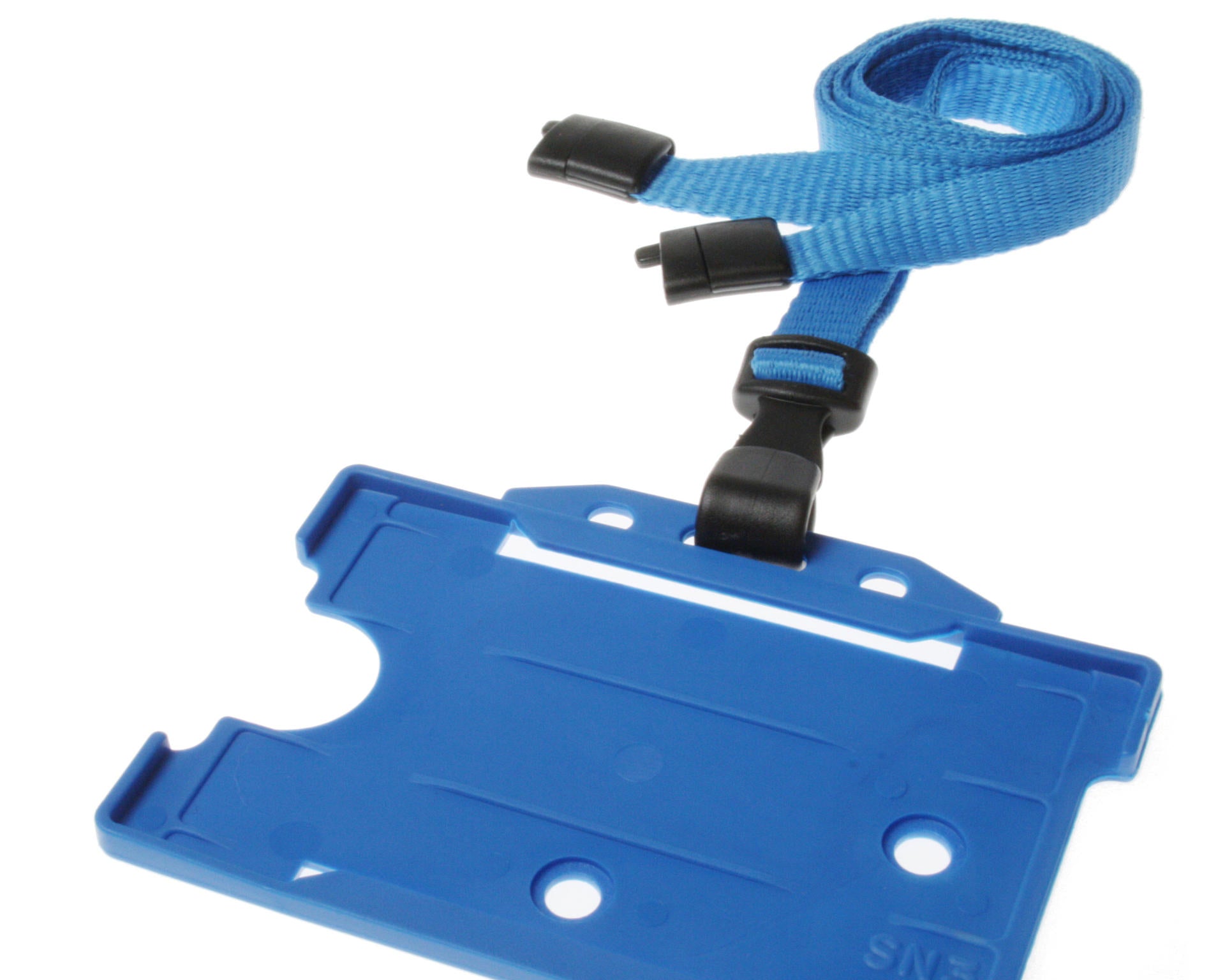 10mm Recycled Plain Lanyards  - Any Colour - with Plastic J Clip - Packs 1 - 100