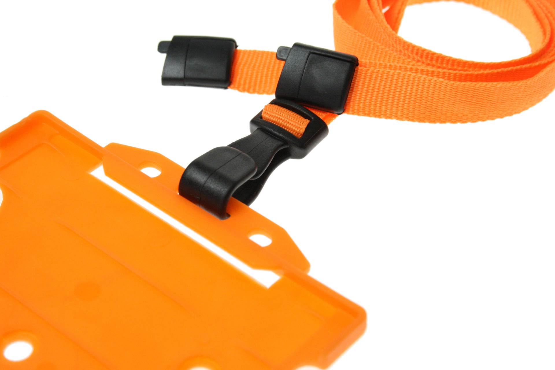 10mm Recycled Plain Lanyards  - Any Colour - with Plastic J Clip - Packs 1 - 100
