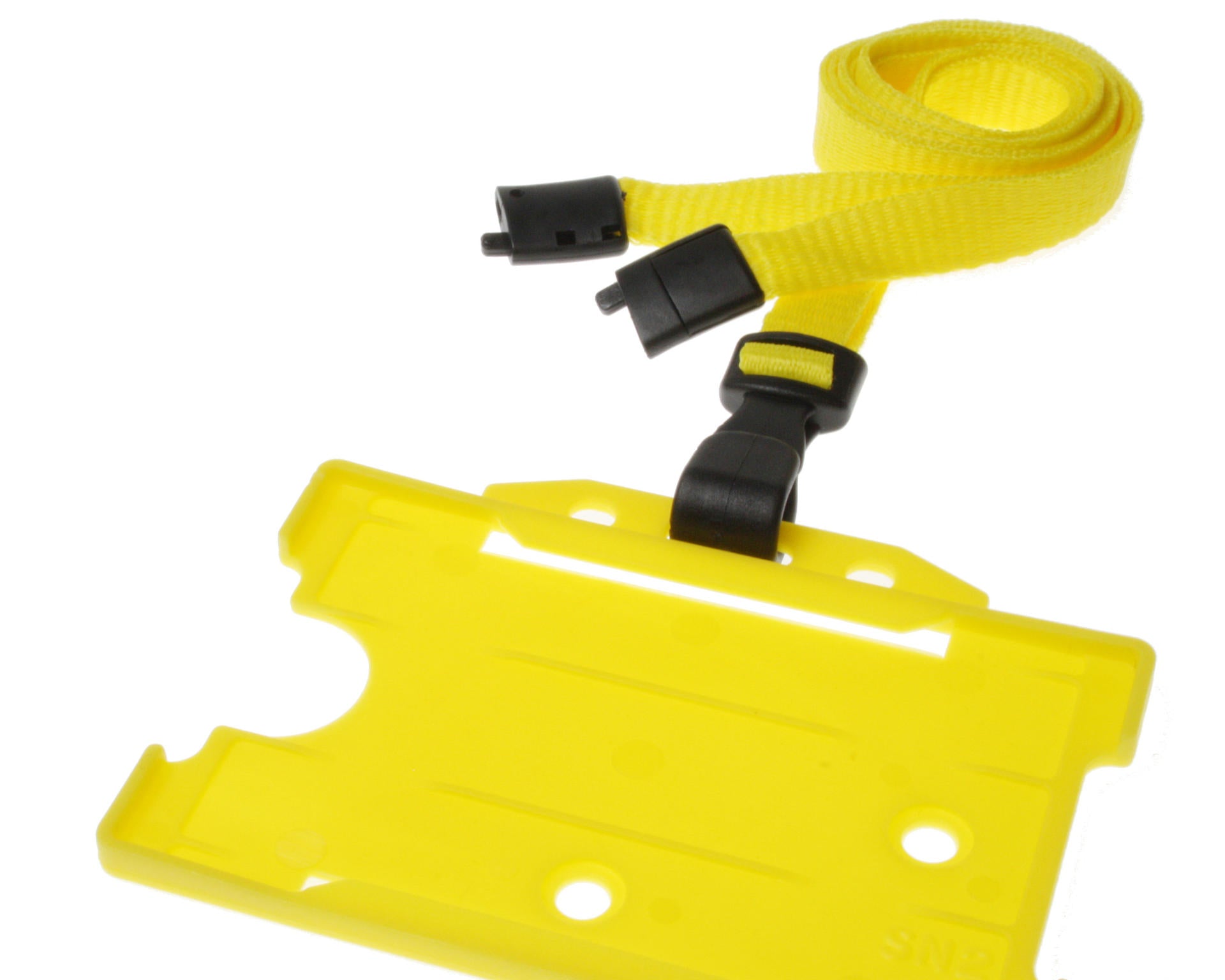 10mm Recycled Plain Lanyards  - Any Colour - with Plastic J Clip - Packs 1 - 100