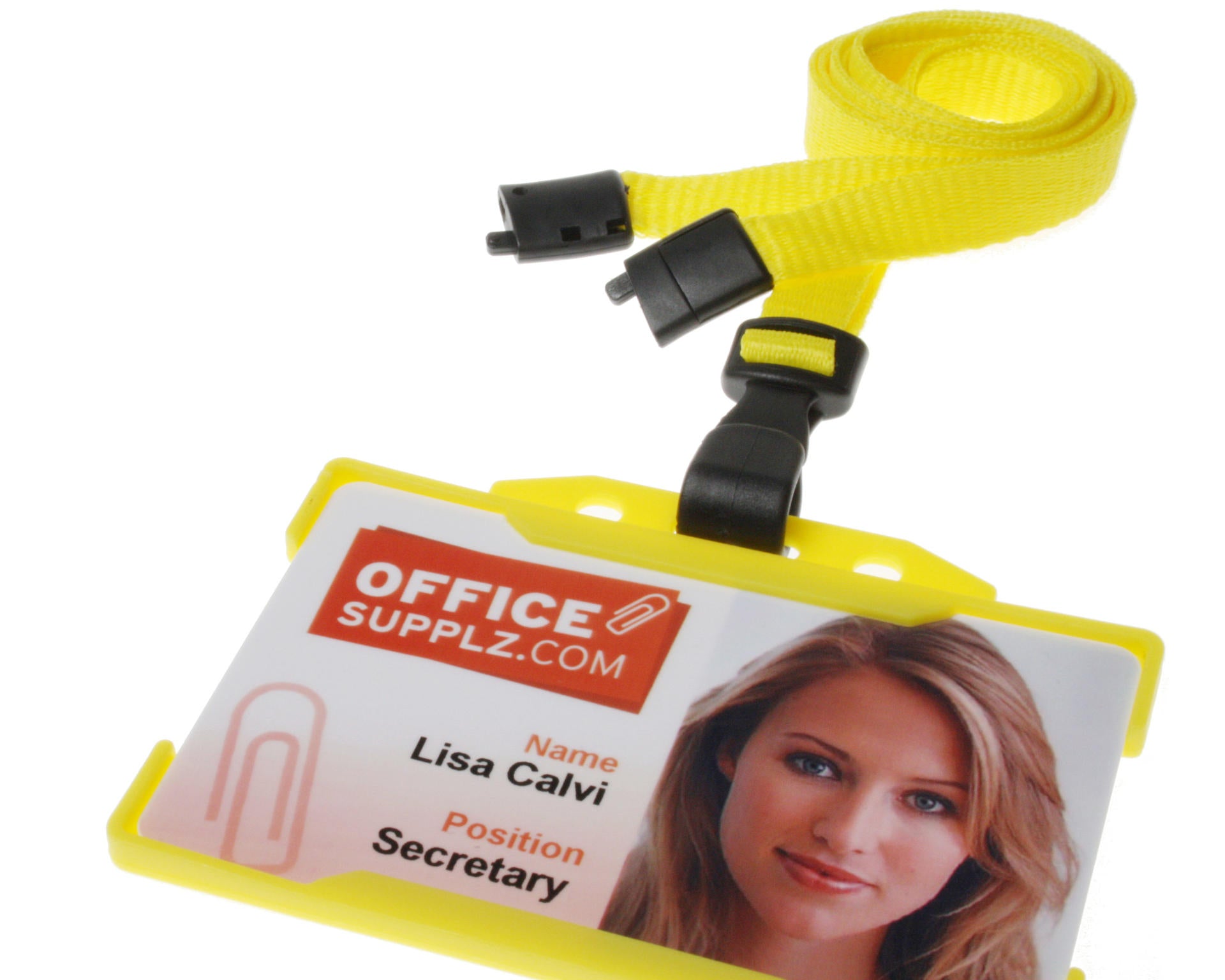 10mm Recycled Plain Lanyards  - Any Colour - with Plastic J Clip - Packs 1 - 100
