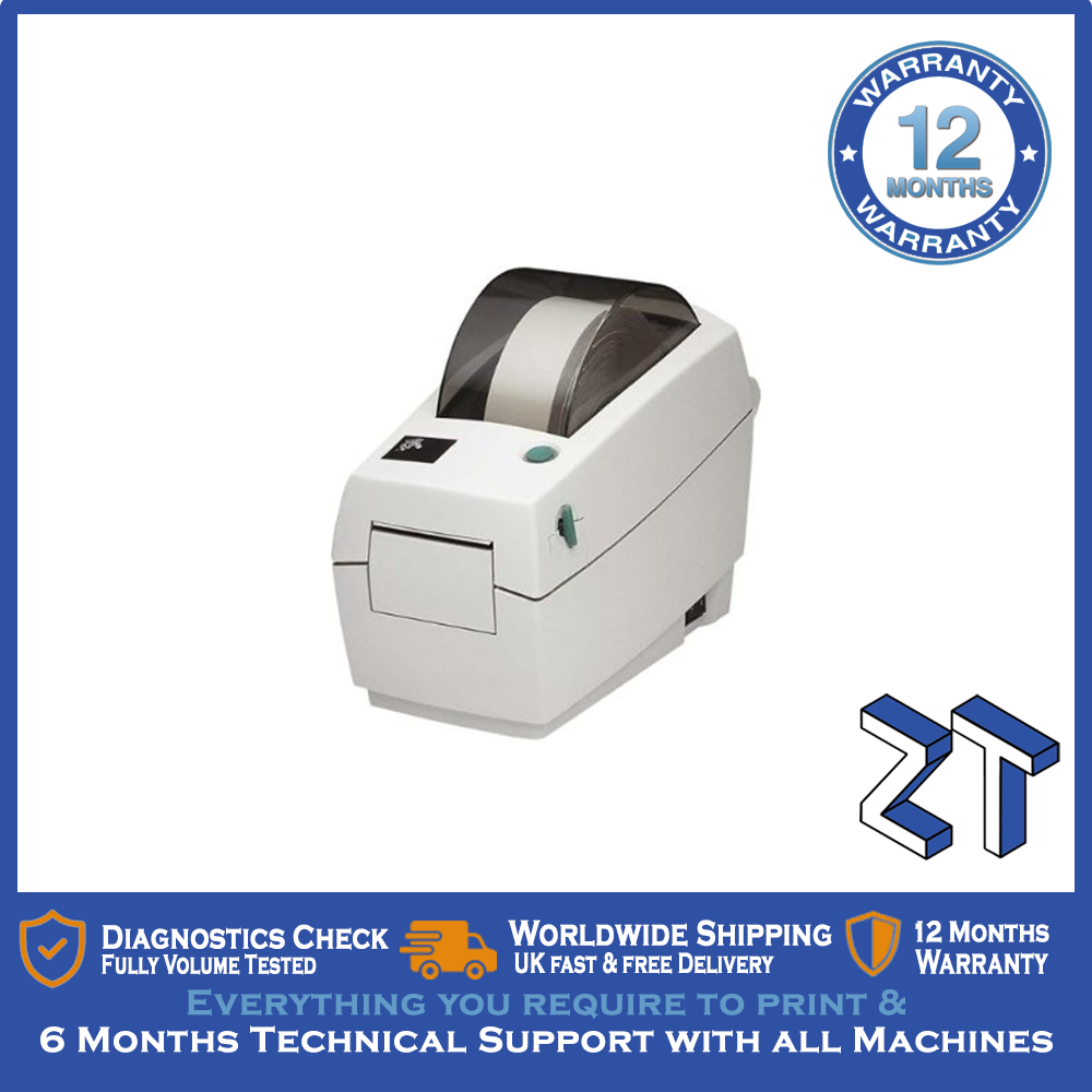 Zebra LP2824 2" Direct Transfer Label Printer With USB & Support
