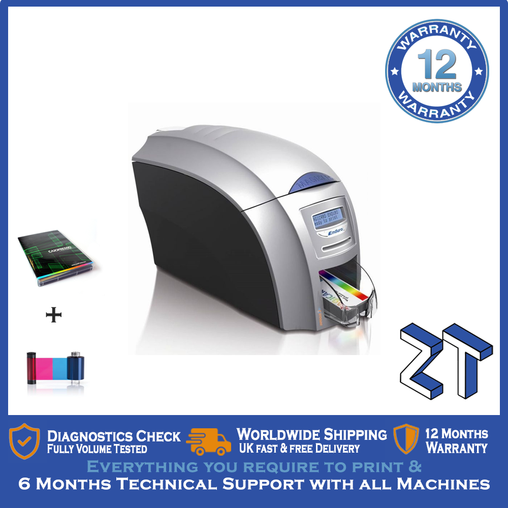 Maigcard Enduro Dual-Sided ID Card Badge Printer & Starter Pack