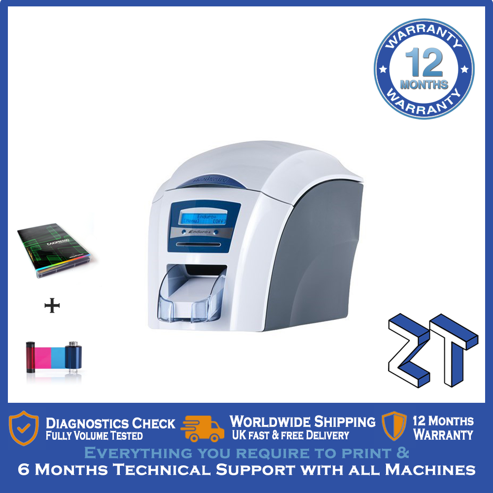 Maigcard Enduro + Dual-Sided Plastic ID Card Badge Printer & Starter Pack
