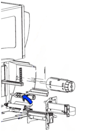 Zebra G77085M -  Kit Ribbon Supply Spindle S4M