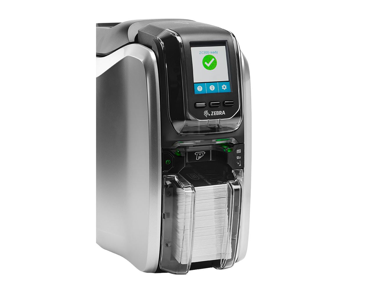 Zebra ZC300 ID Card Printer Single Sided, ETH, Starter Pack & Tech Support
