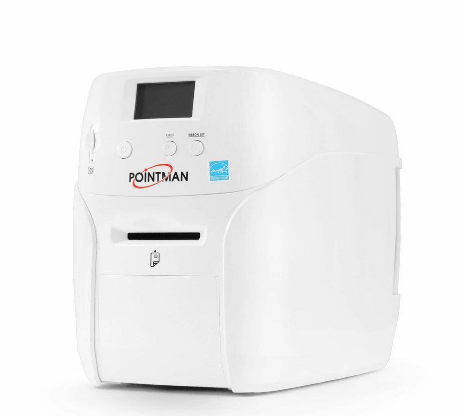 Pointman Nuvia N10 Single-Sided ID Card & Badge Printer | Compact & Reliable