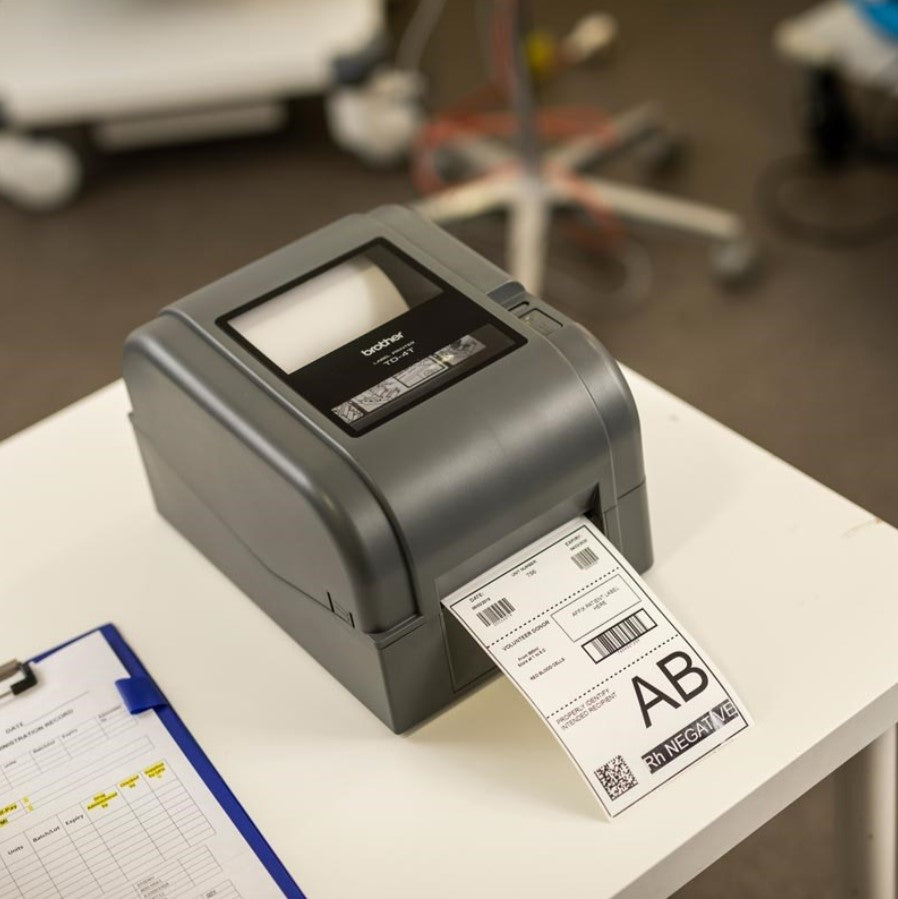 Brother TD-4650TNWB 203dpi Thermal Transfer Label Printer