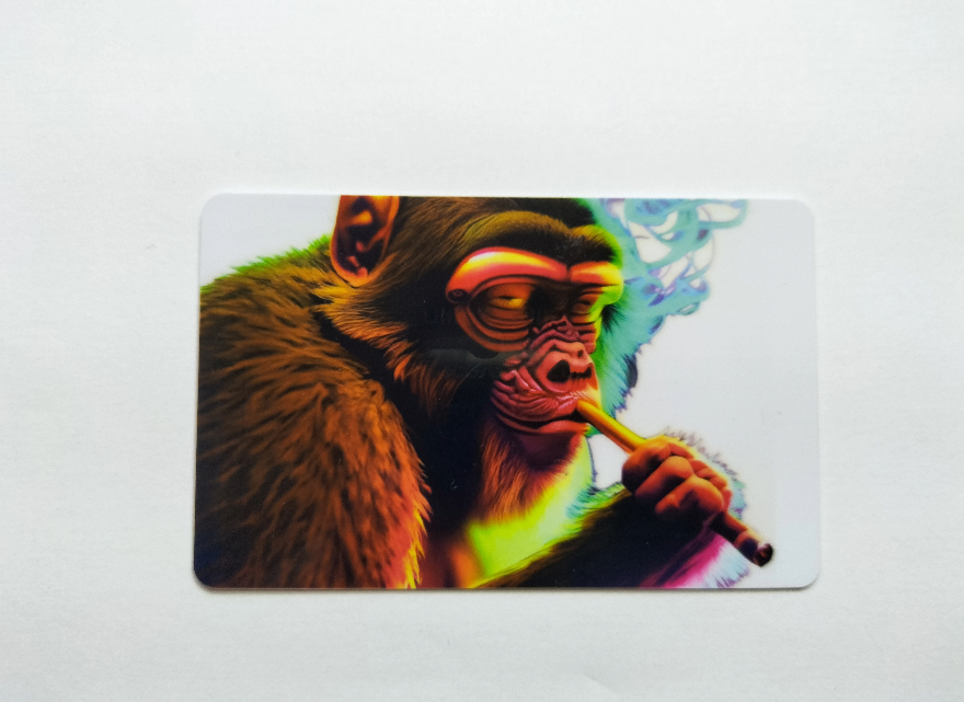 Monkey - Novelty ID Card