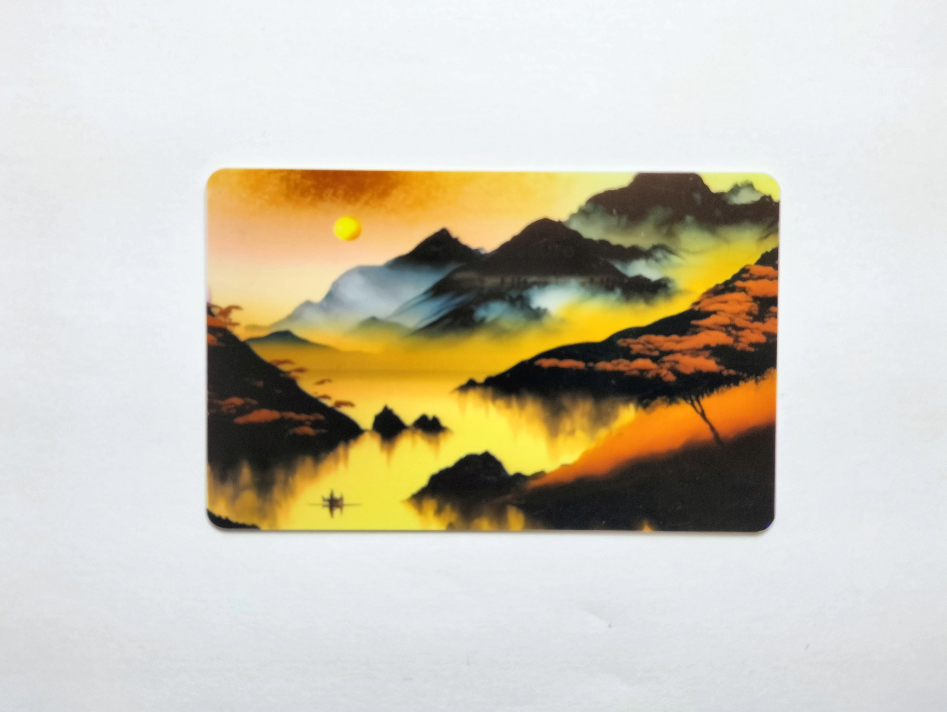 Vibrant Landscape - Novelty ID Card