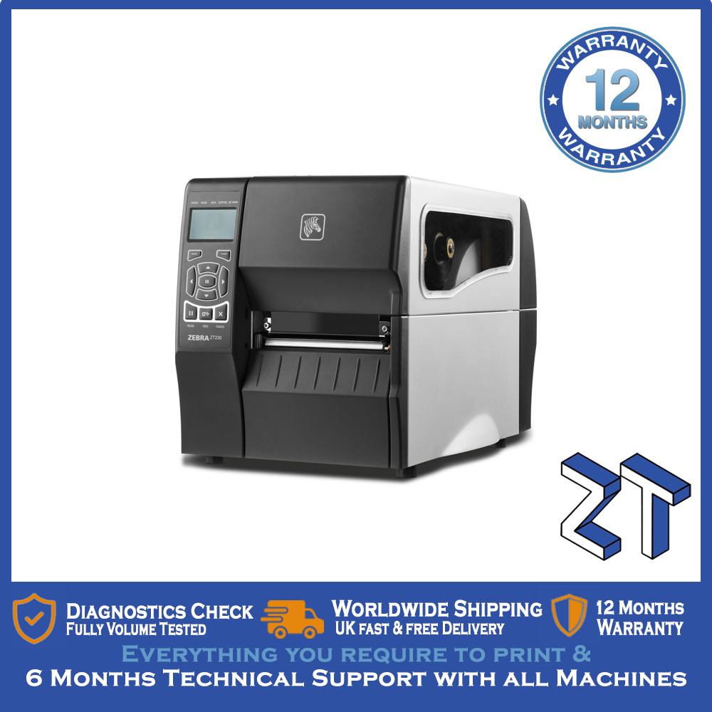 Zebra ZT230 Desktop Direct Thermal Label Printer, USB & Support