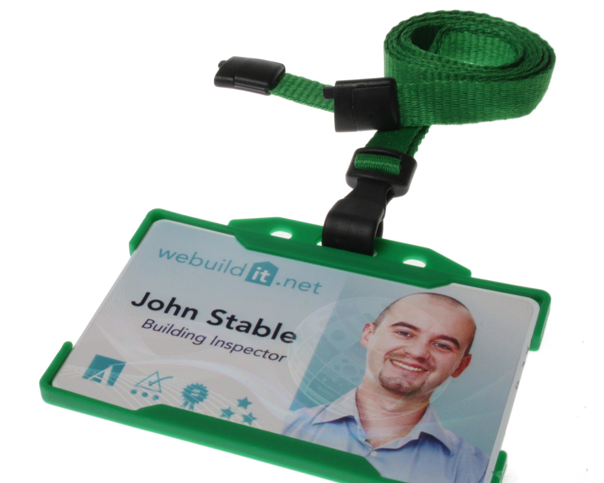 10mm Recycled Plain Lanyards  - Any Colour - with Plastic J Clip - Packs 1 - 100