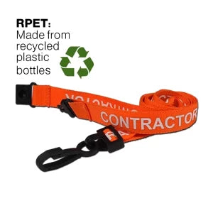 Orange Contractor - 15mm Wide - Plastic J Clip - Breakaway - 1 - 100