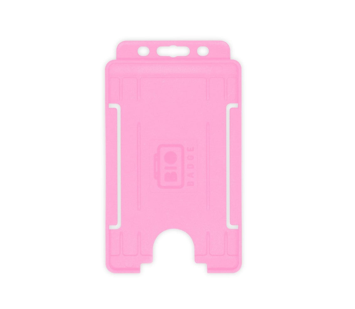 Open Faced Card Holders – Portrait, 1-Sided (Pk. 1-100)
