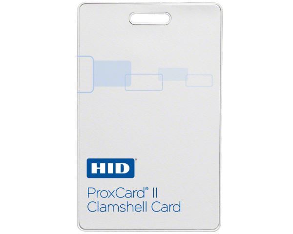 HID 1326 Proxcard II Clamshell Cards - N10002 34bit (Pack of 100)
