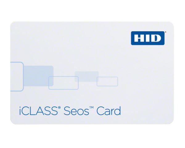 HID 52260 iClass Seos Composite PET/PVC Card - 8K Bytes - Programmed (Pack of 100)