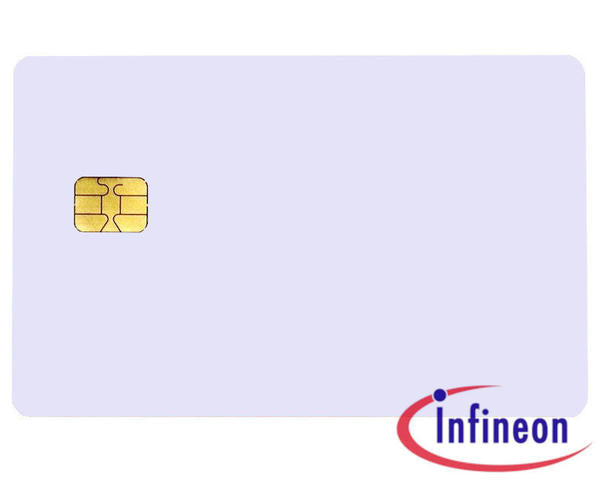 Plain White PVC SLE 4428 Chip Cards (Pack of 100) ** soon to be discontinued replaced by FM5528 **
