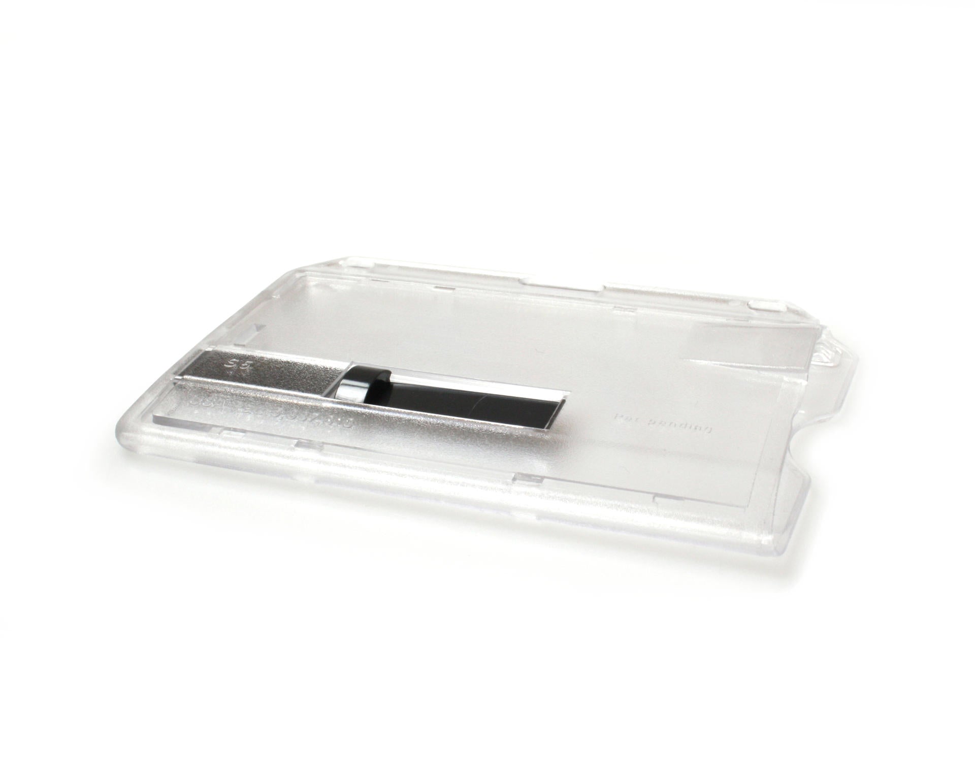 Enclosed Holders with Single Slider Bar, Black Slider, Premium - Landscape, Horizontal (Pack of 100)