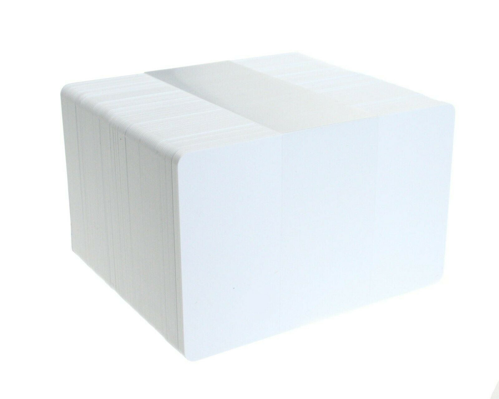 Blank PVC Cards - 760mic, CR100  - 100 Pack