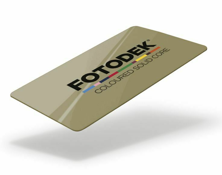 FOTODEK Solid Coloured Core | Liquid Gold | 760 Mic | - 100 Pack