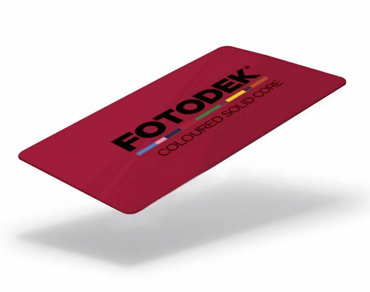 FOTODEK Solid Coloured Core | Pillarbox | 760 Mic | - 100 Pack