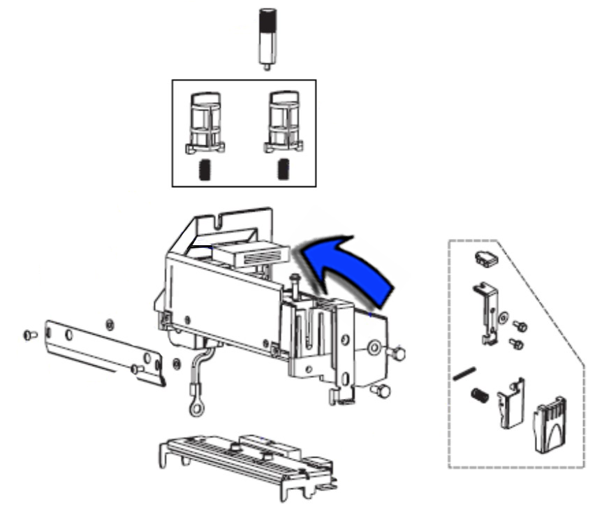 Zebra 77660 - Magnetic Latch