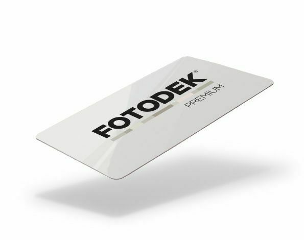 FOTODEK Premium | Blank White | 40% PET MAT Core | 760mic | 100 Pack